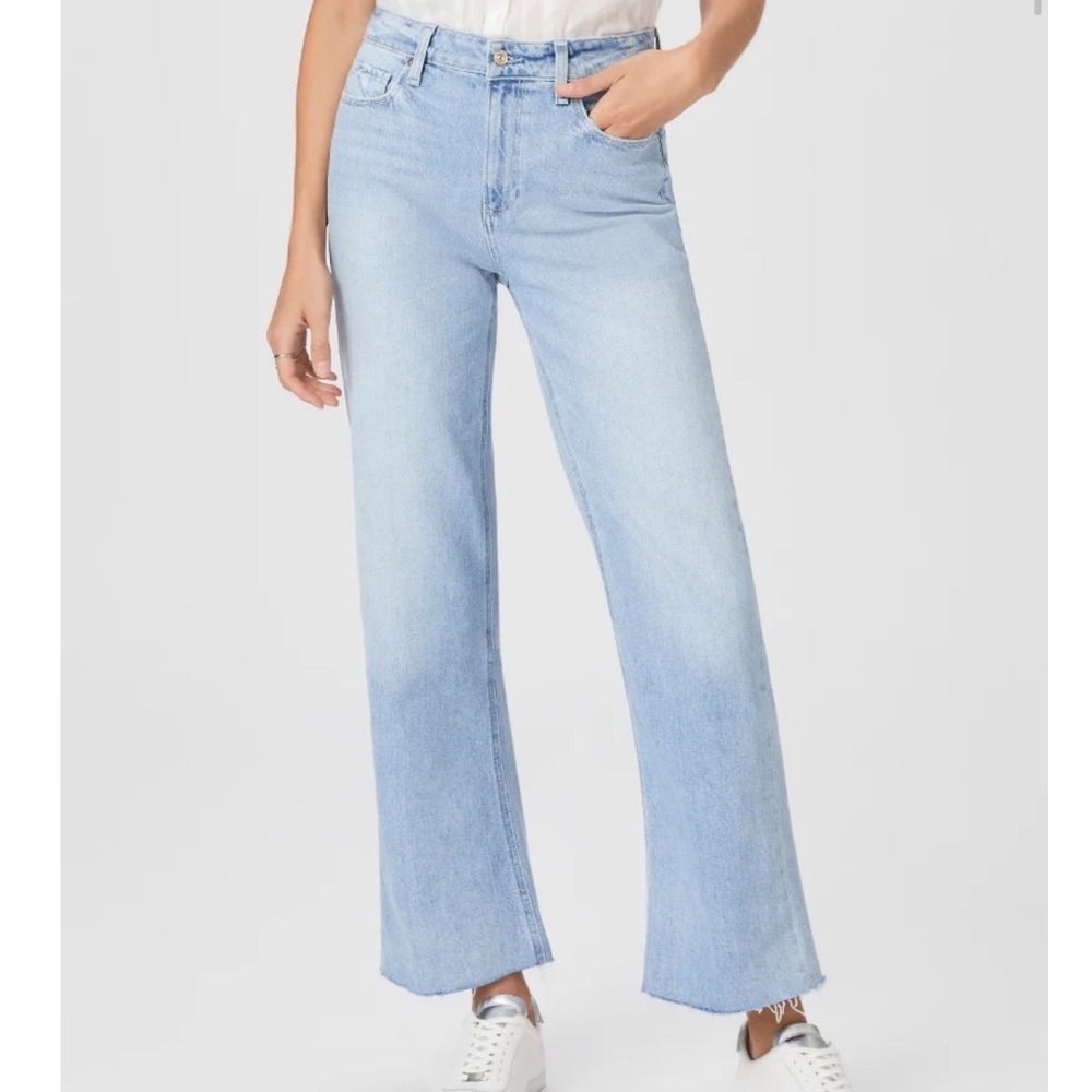 Paige Leenah Ankle Jeans Space Age Light Wash 30